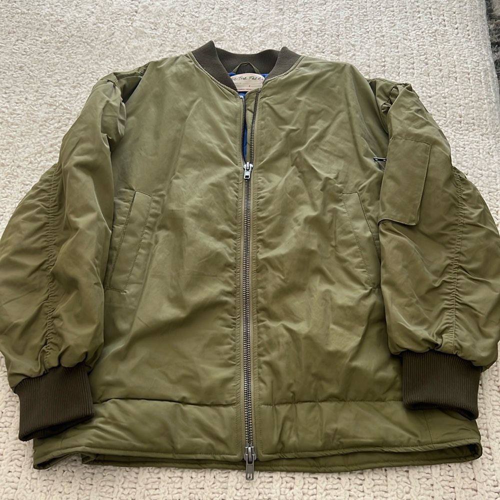 Free People Becca Bomber Jacket